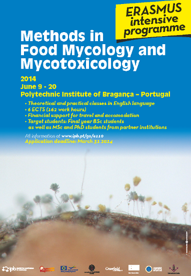 Methods in Food Mycology and Mycotoxicology - ER ASMUS intensive programme